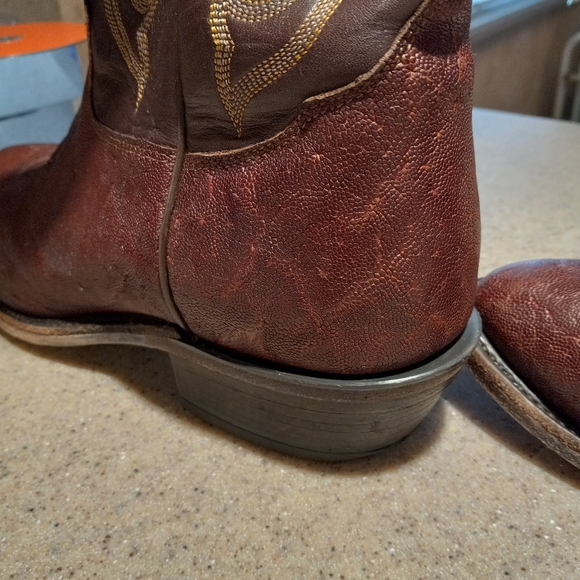 Tony Lama Mens Sz10D Elephant Cowboy Boots EXCELLENT Condition main image 11